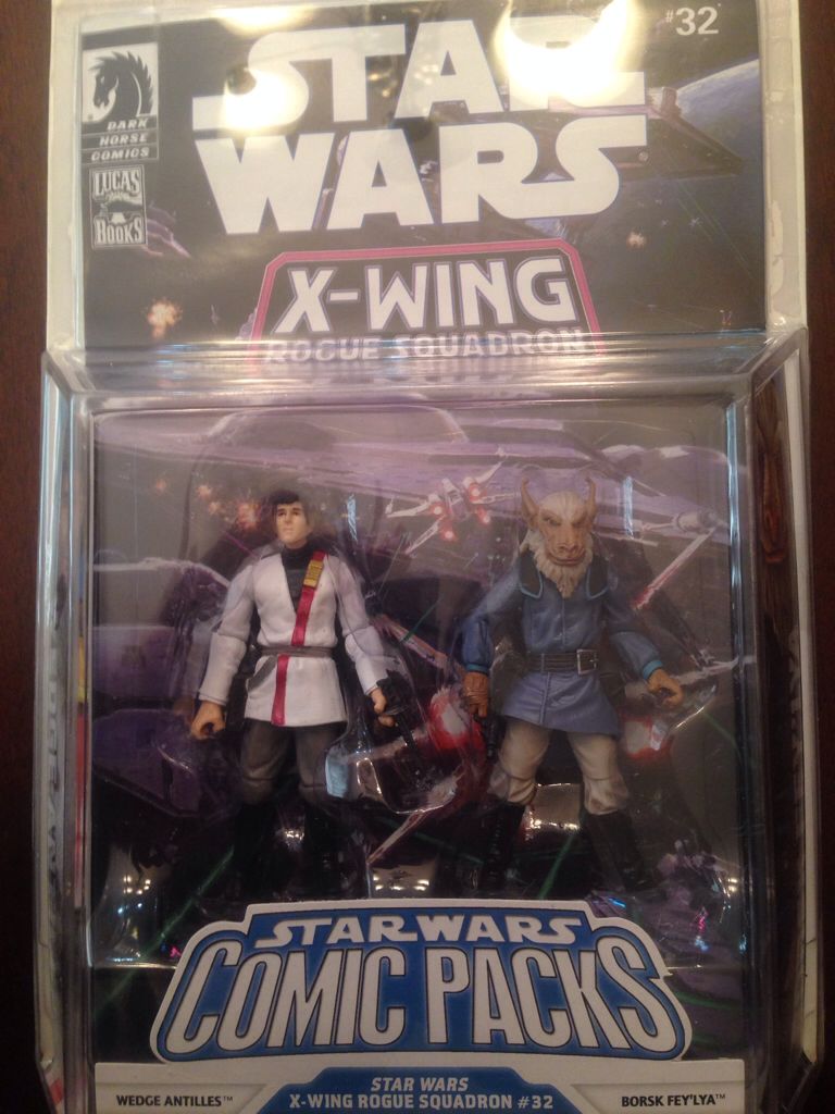 Wedge Antilles & Borsk Fey’Lya - Hasbro (Star Wars: Expanded Universe) action figure collectible [Barcode 653569330707] - Main Image 2