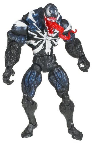 Venom Spider-man Super Villain  - Toybiz action figure collectible [Barcode 653569331131] - Main Image 2