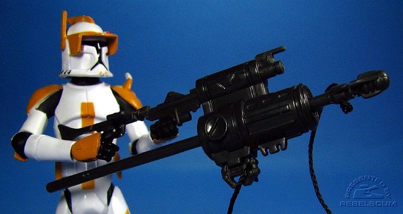 Clone Commander Cody - Hasbro (Star Wars - The Clone Wars 2008) action figure collectible [Barcode 653569332152] - Main Image 3