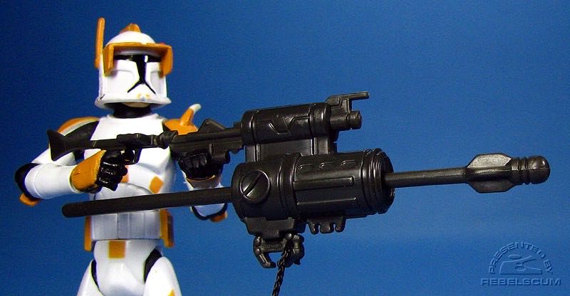 Clone Commander Cody - Hasbro (Star Wars - The Clone Wars 2008) action figure collectible [Barcode 653569332152] - Main Image 4