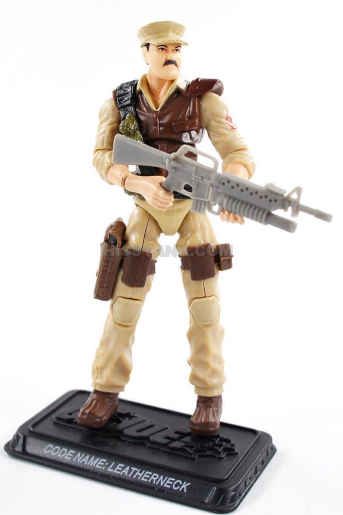 A.W.E. Striker with Leatherneck - Hasbro (GI Joe 25th) action figure collectible [Barcode 653569335580] - Main Image 2