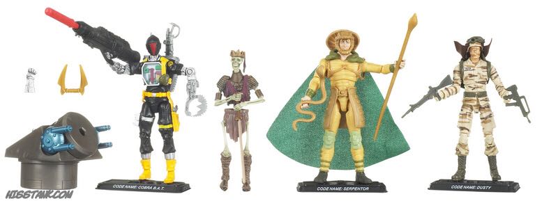 GI Joe: DVD Battles Set 3 - Arise, Serpentor, Arise - Hasbro (Xf - G.I.Joe 25th DVD Battles) action figure collectible [Barcode 653569335597] - Main Image 2