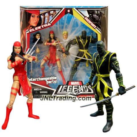 Electra & Ronin - Hasbro (Marvel Legends - Boxed Set) action figure collectible [Barcode 653569340454] - Main Image 3