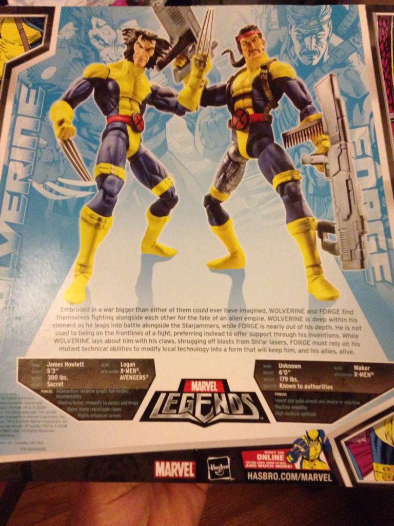 Forge - Marvel Legends (Marvel (X-men)) action figure collectible [Barcode 653569340461] - Main Image 2