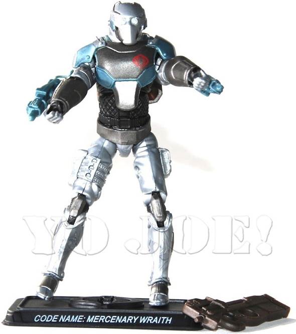 Mercenary Wraith V1B- Stealth Variant - Hasbro (G.I. Joe) action figure collectible [Barcode 653569341215] - Main Image 2