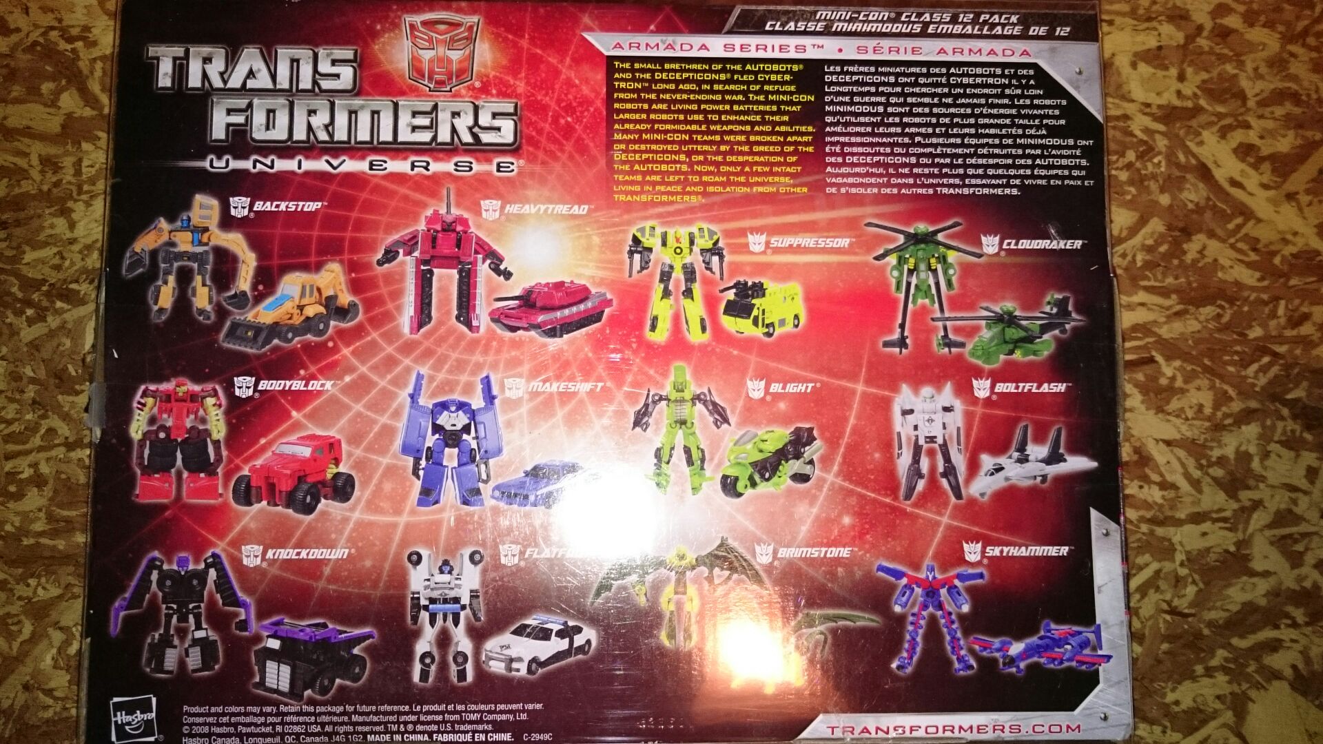 mini-con class 12 pack  (Transformers Universe) action figure collectible [Barcode 653569342076] - Main Image 2