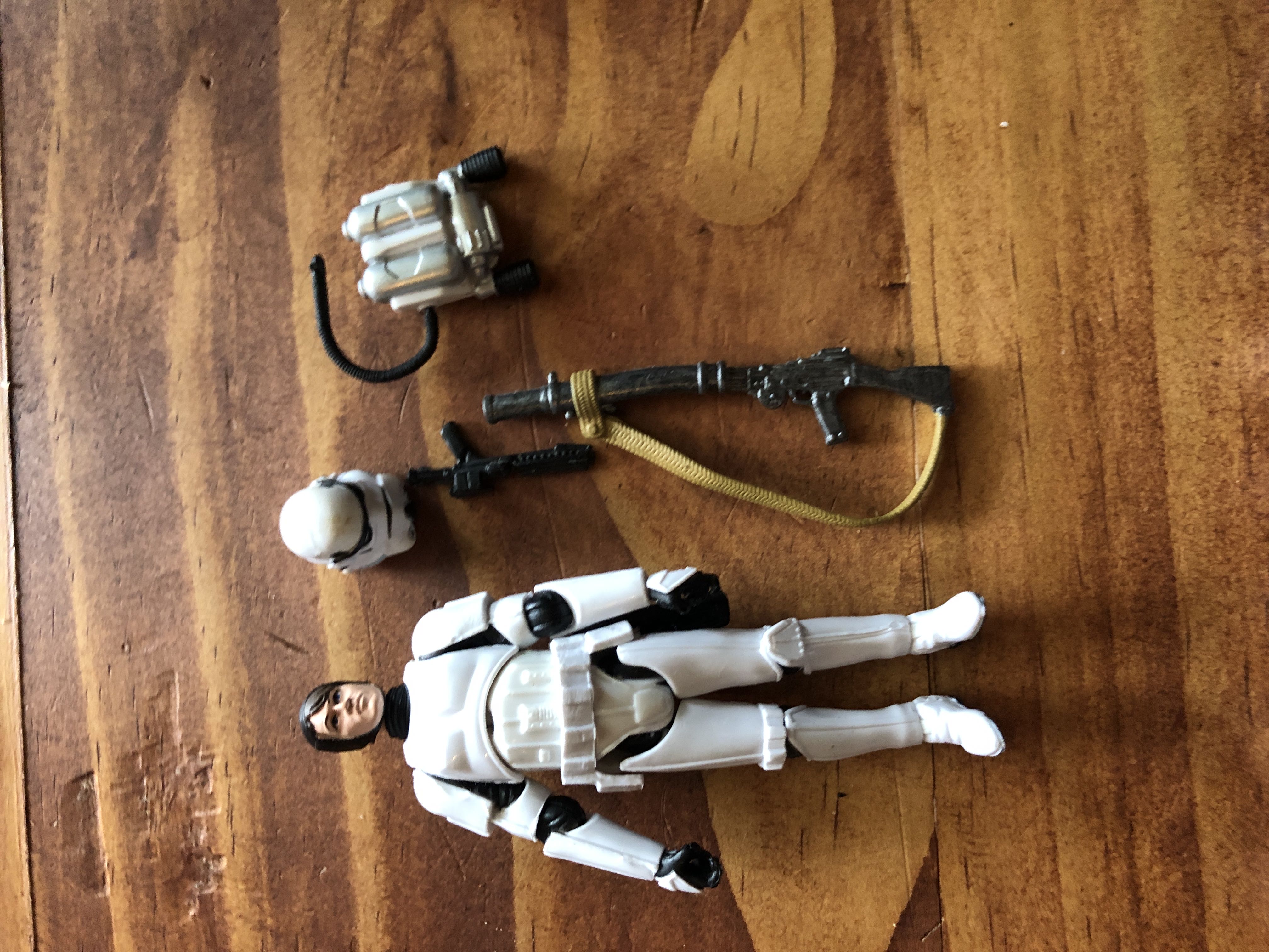 Spacetrooper (Unmasked) - Hasbro (Star Wars: Episode IV - A New Hope) action figure collectible [Barcode 653569342250] - Main Image 3