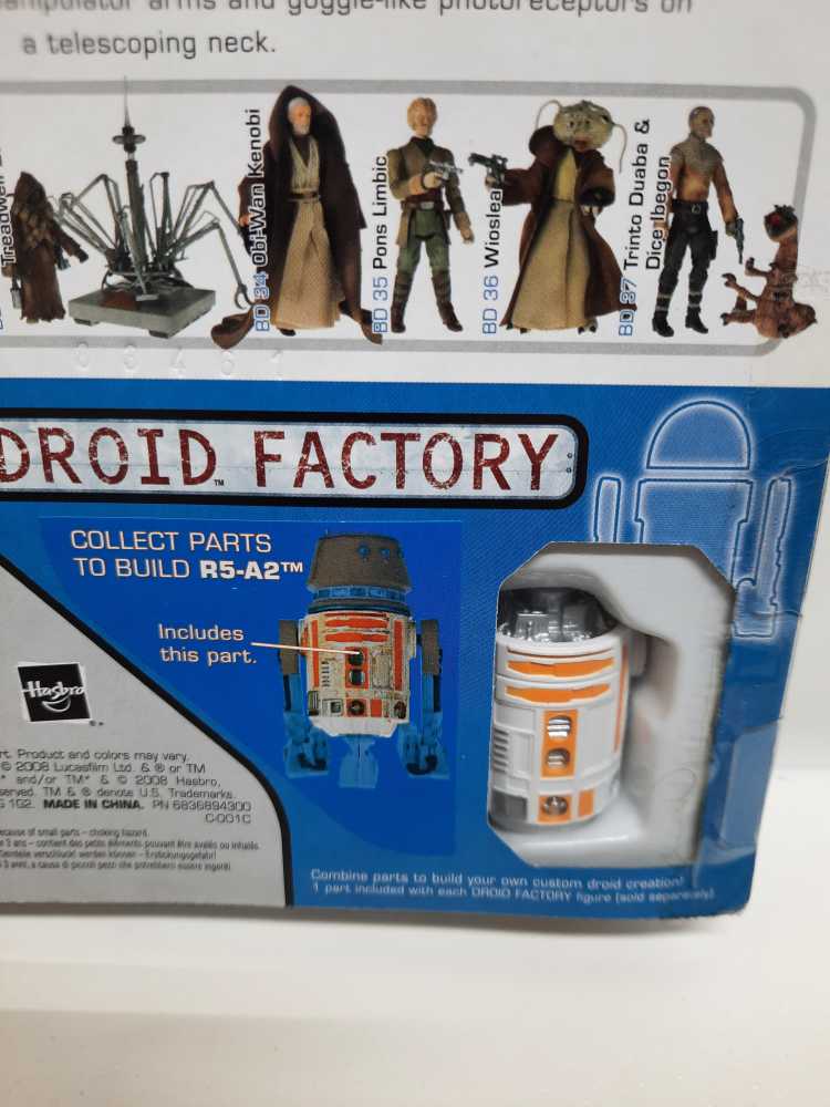 Jawa & WED Treadwell Droid - Hasbro (The Legacy Collection - Build A Droid) action figure collectible [Barcode 653569342267] - Main Image 3