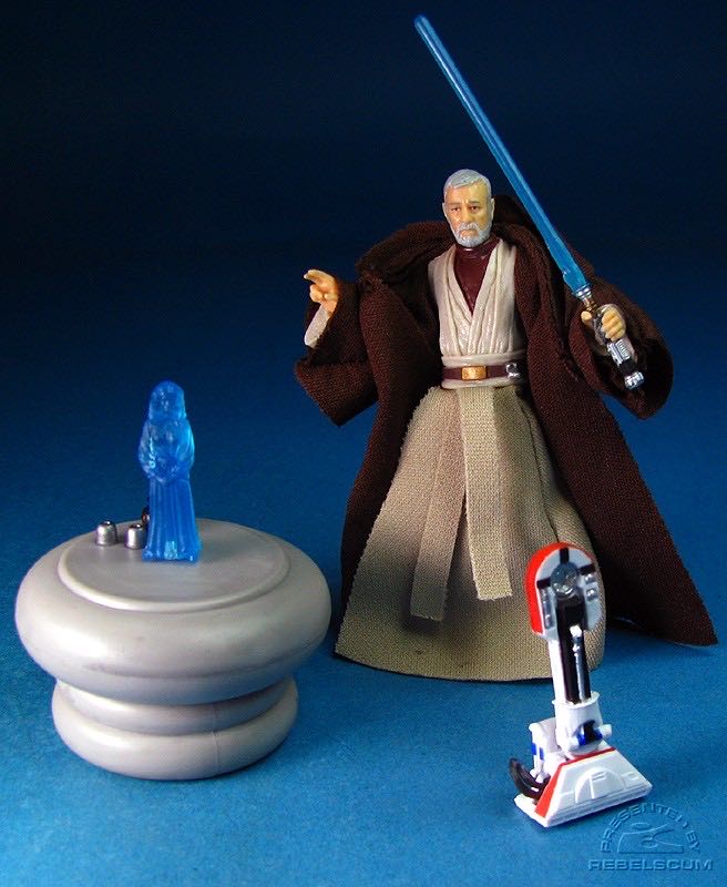 Obi-Wan Kenobi - Hasbro (Legacy Collection 3.75” 2008- 2009) action figure collectible [Barcode 653569342274] - Main Image 4