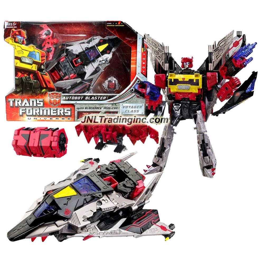 Blaster and Blockrock - Hasbro (Transformers Universe) action figure collectible [Barcode 653569342878] - Main Image 2