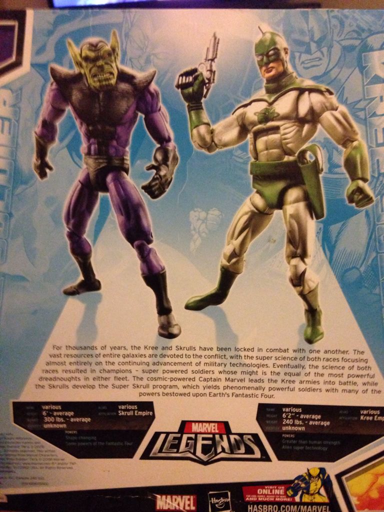 Kree Soldier - Hasbro (Marvel Legends) action figure collectible [Barcode 653569345084] - Main Image 2