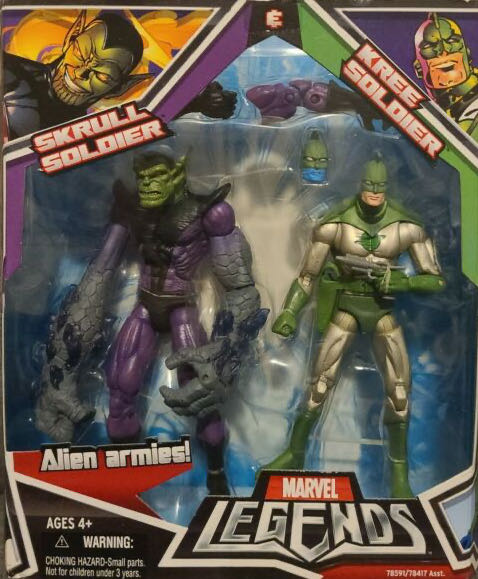 Kree Soldier - Hasbro (Marvel Legends) action figure collectible [Barcode 653569345084] - Main Image 4