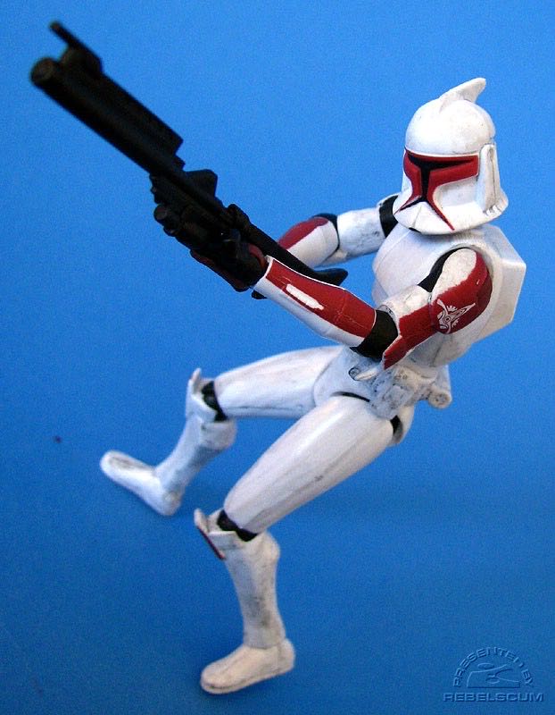 Star Wars Hasbro Comic Con Exclusive Clone Trooper Senate Security - Hasbro (The Clone Wars) action figure collectible [Barcode 653569346241] - Main Image 3