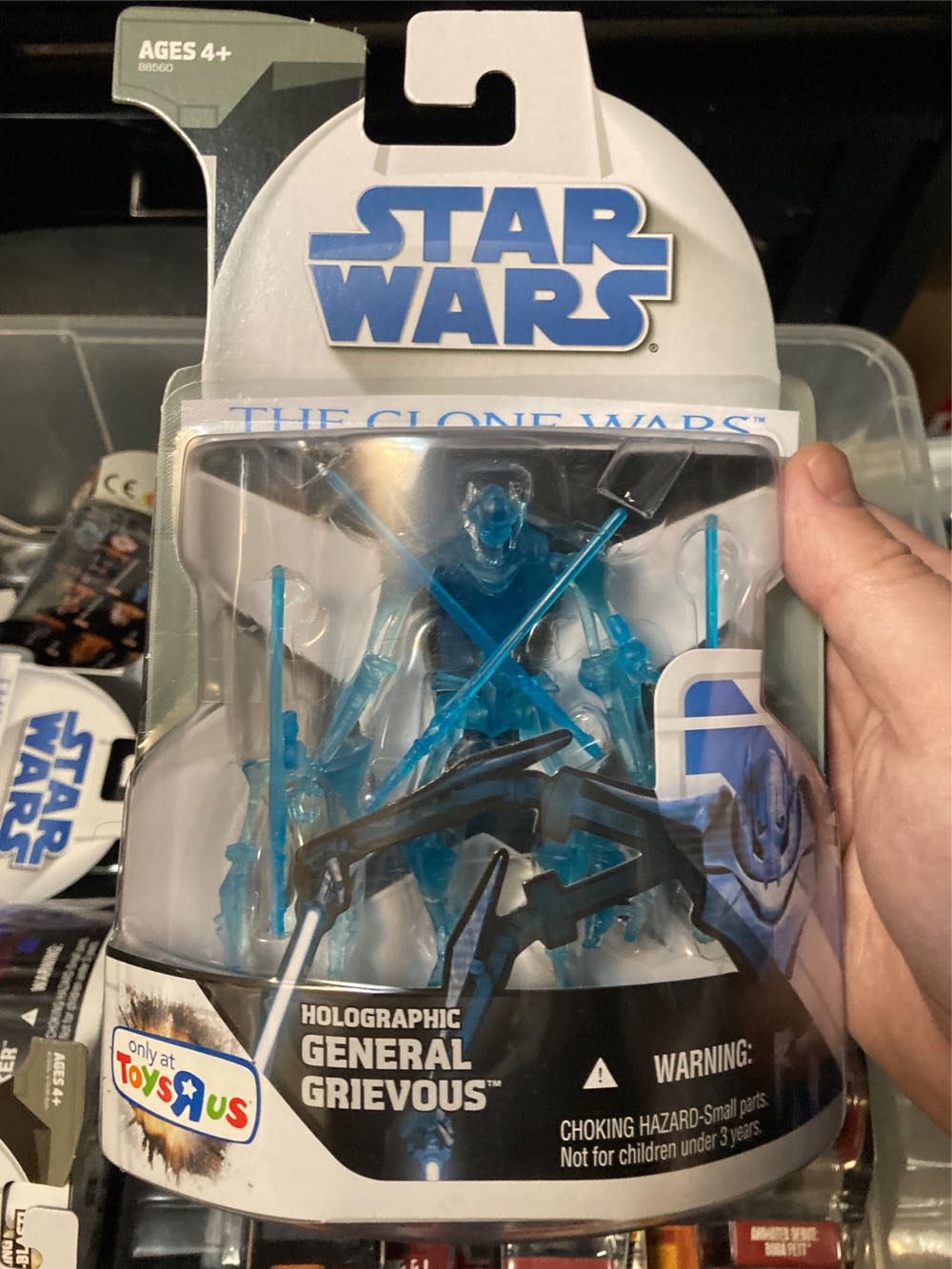 General Grievous (Holographic) - Hasbro (The Clone Wars) action figure collectible [Barcode 653569349792] - Main Image 4