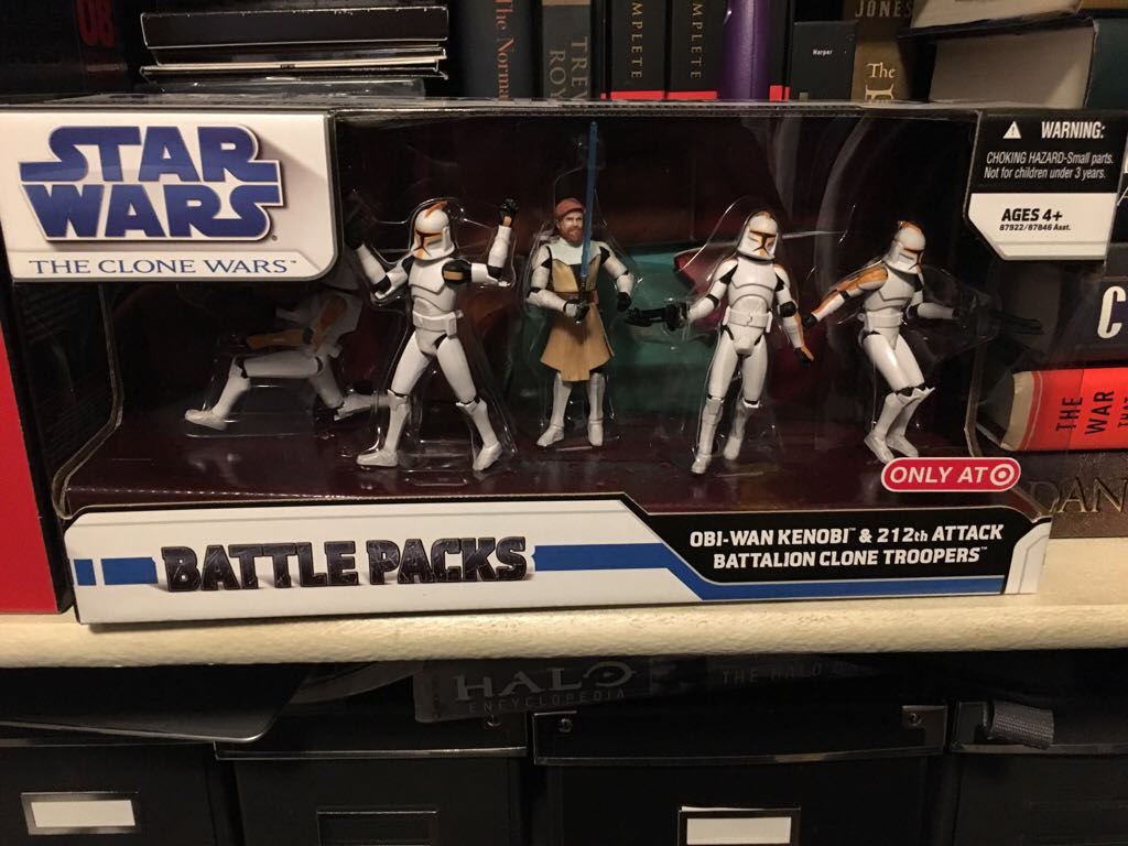 CW1 Battle Pack Ono-Wan & 212th Attack Battalion Clone Troopers - Hasbro (The Clone Wars) action figure collectible [Barcode 653569350170] - Main Image 1