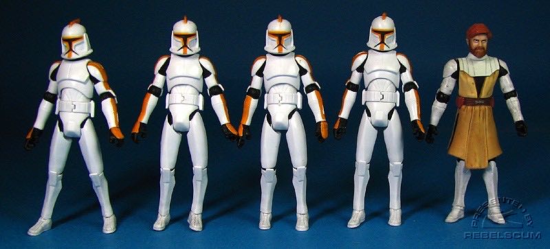CW1 Battle Pack Ono-Wan & 212th Attack Battalion Clone Troopers - Hasbro (The Clone Wars) action figure collectible [Barcode 653569350170] - Main Image 2