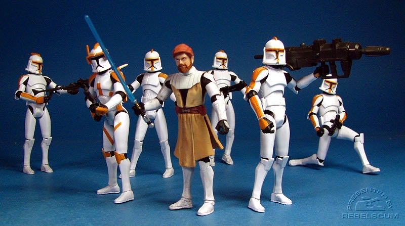CW1 Battle Pack Ono-Wan & 212th Attack Battalion Clone Troopers - Hasbro (The Clone Wars) action figure collectible [Barcode 653569350170] - Main Image 3