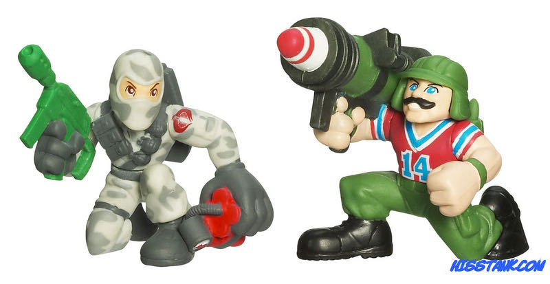 G.I. Joe Combat Heroes- FIREFLY & SGT. Bazooka  action figure collectible [Barcode 653569351665] - Main Image 2