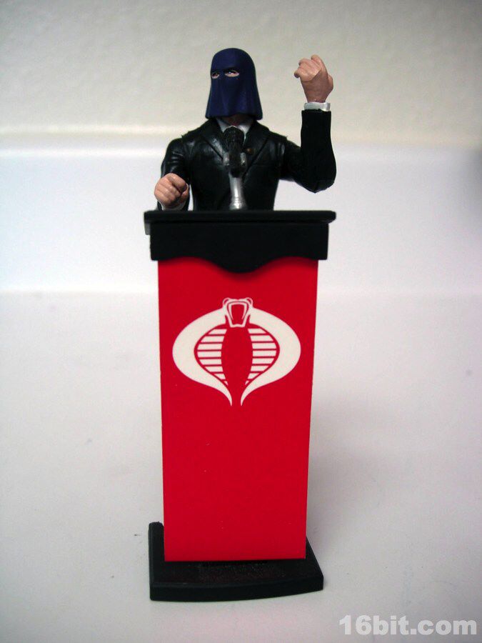 G.I. Joe: Cobra Commander - Cobra Leader - Hasbro (G.I. Joe - A Real American Hero) action figure collectible [Barcode 653569352211] - Main Image 2