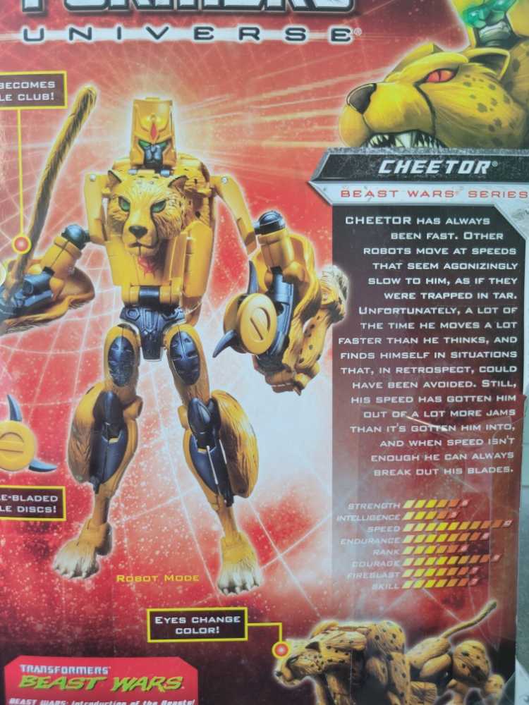 Cheetor - Hasbro (Transformers: Beast Wars) action figure collectible [Barcode 653569354512] - Main Image 4