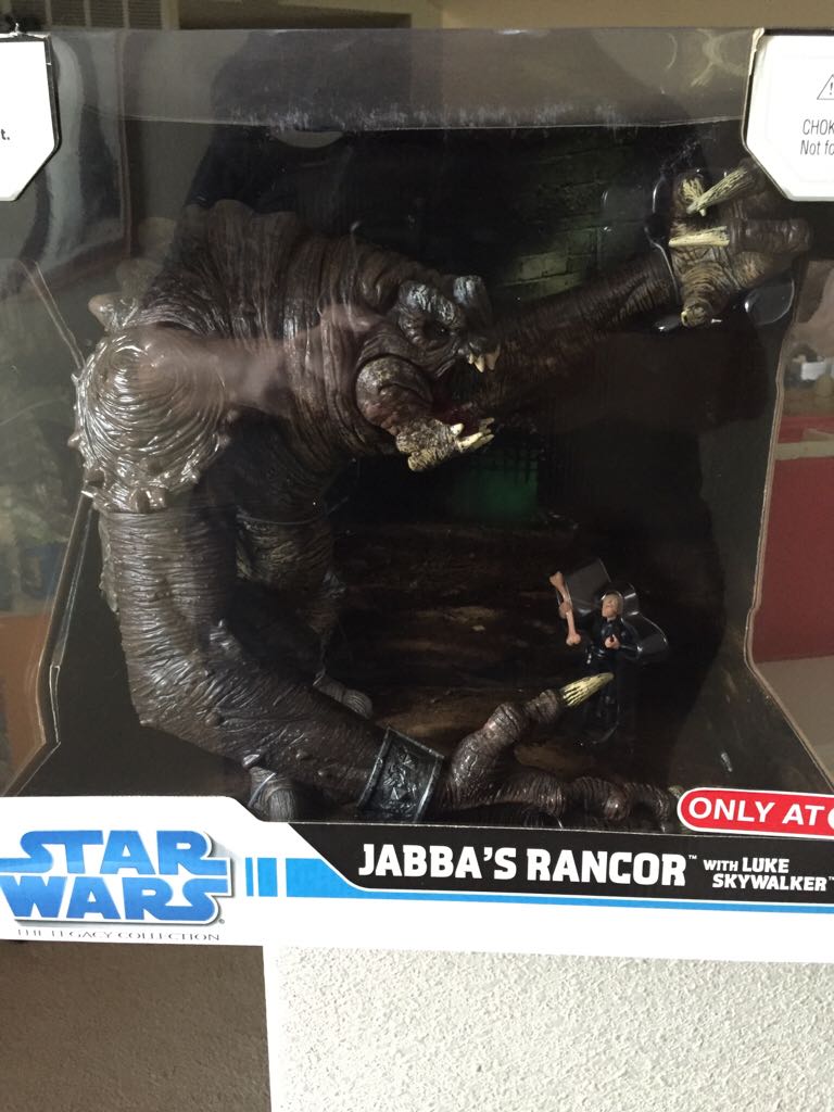 Rancor With Jedi Luke Skywalker - Hasbro (Star Wars: Return Of The Jedi) action figure collectible [Barcode 653569355571] - Main Image 1