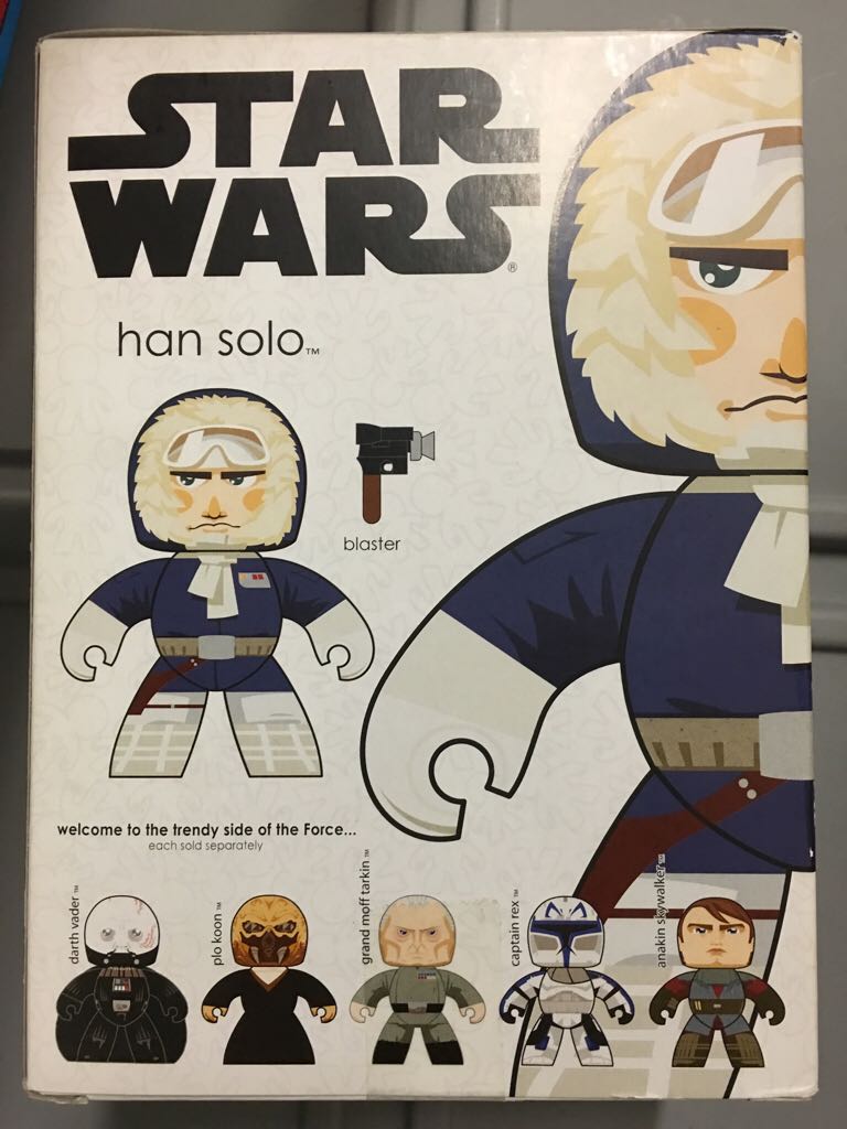 Han Solo (Hoth) - Hasbro (Mighty Muggs) action figure collectible [Barcode 653569357421] - Main Image 2
