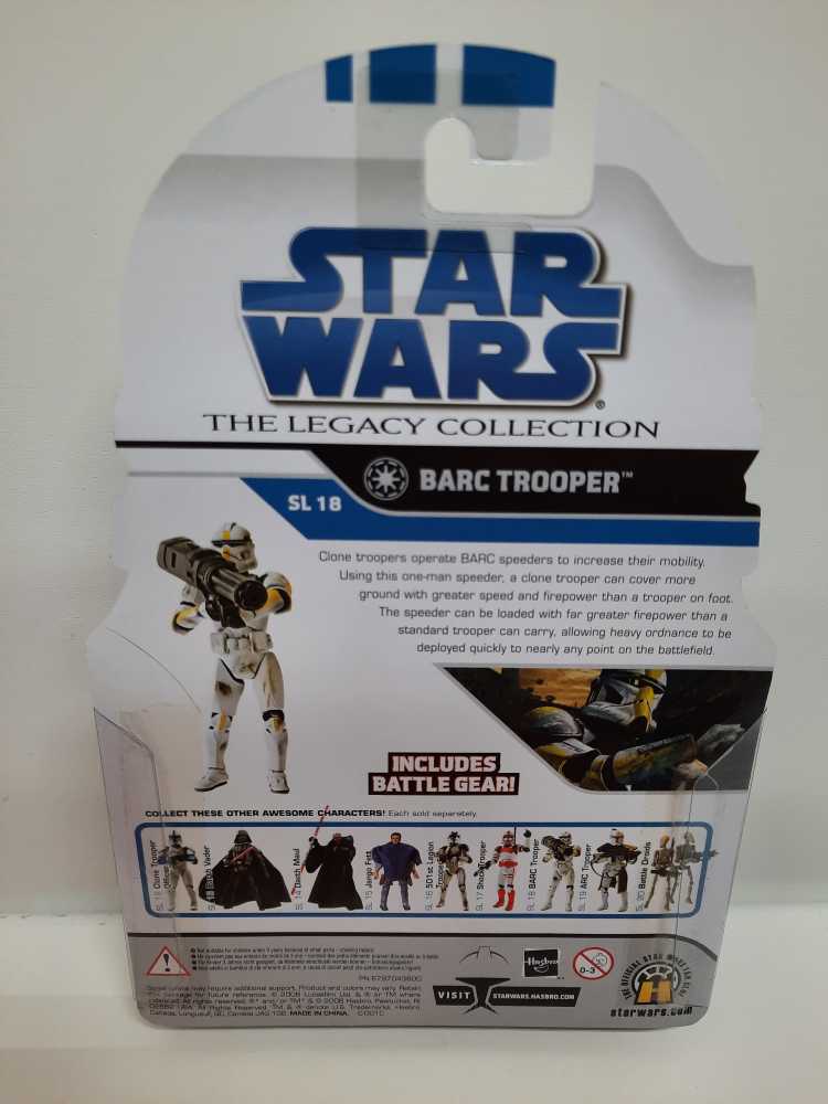 BARC Trooper - Hasbro (The Legacy Collection (2008)(Saga Legends)) action figure collectible [Barcode 653569359876] - Main Image 2