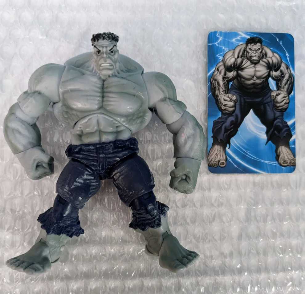 Marvel Universe Grey Hulk - Hasbro (Marvel - Universe) action figure collectible [Barcode 653569359999] - Main Image 3