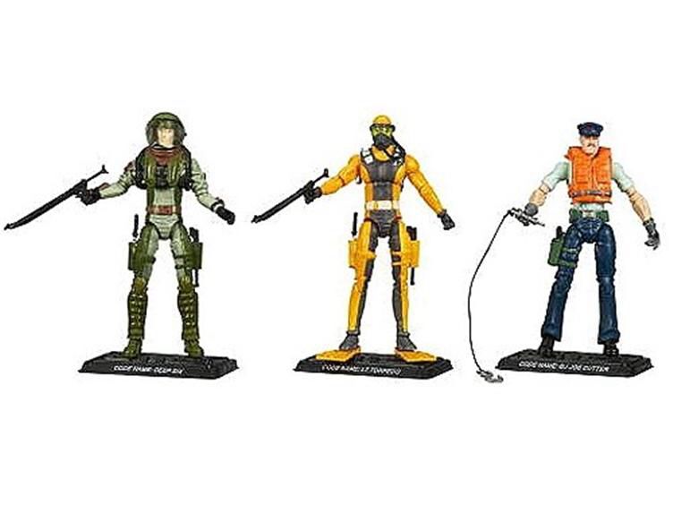 Sea Command 3-pack - Hasbro (Toys R Us Exclusive) action figure collectible [Barcode 653569361459] - Main Image 2