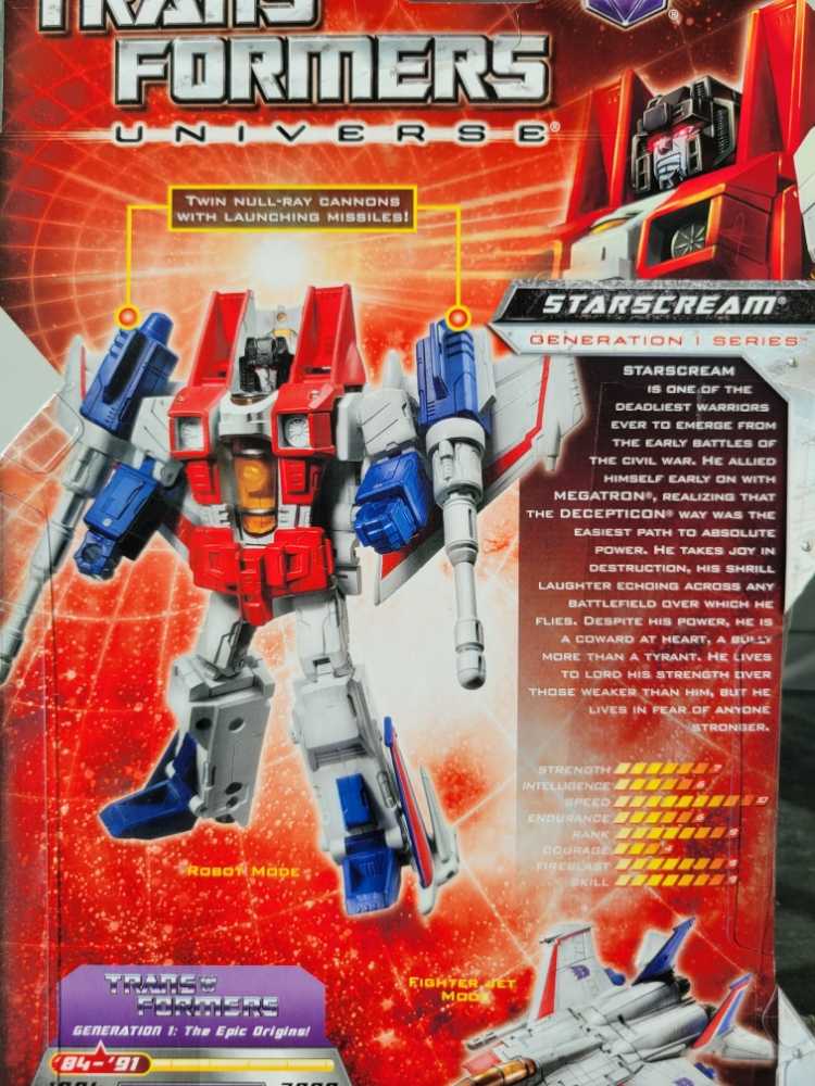 Starscream (Universe) - Hasbro (Universe 2.0) action figure collectible [Barcode 653569363309] - Main Image 4