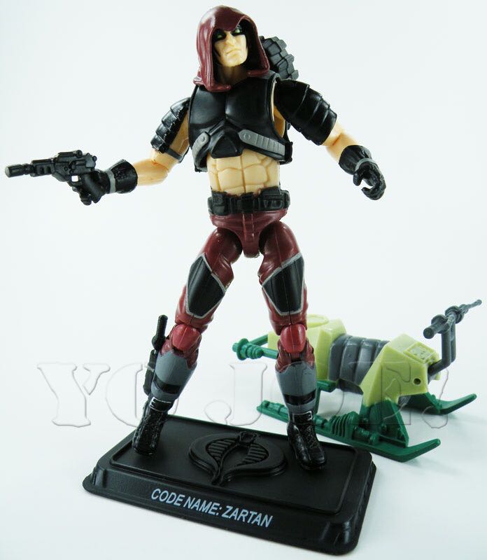 Zartan - Master of Disguise - Hasbro (G.I. Joe 25th Anniversary) action figure collectible [Barcode 653569364092] - Main Image 2