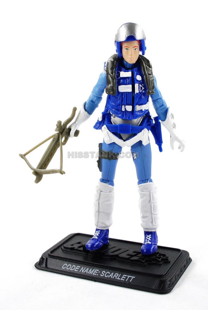 Scarlett - Hasbro (GI Joe 25th Anniversary) action figure collectible [Barcode 653569364146] - Main Image 2