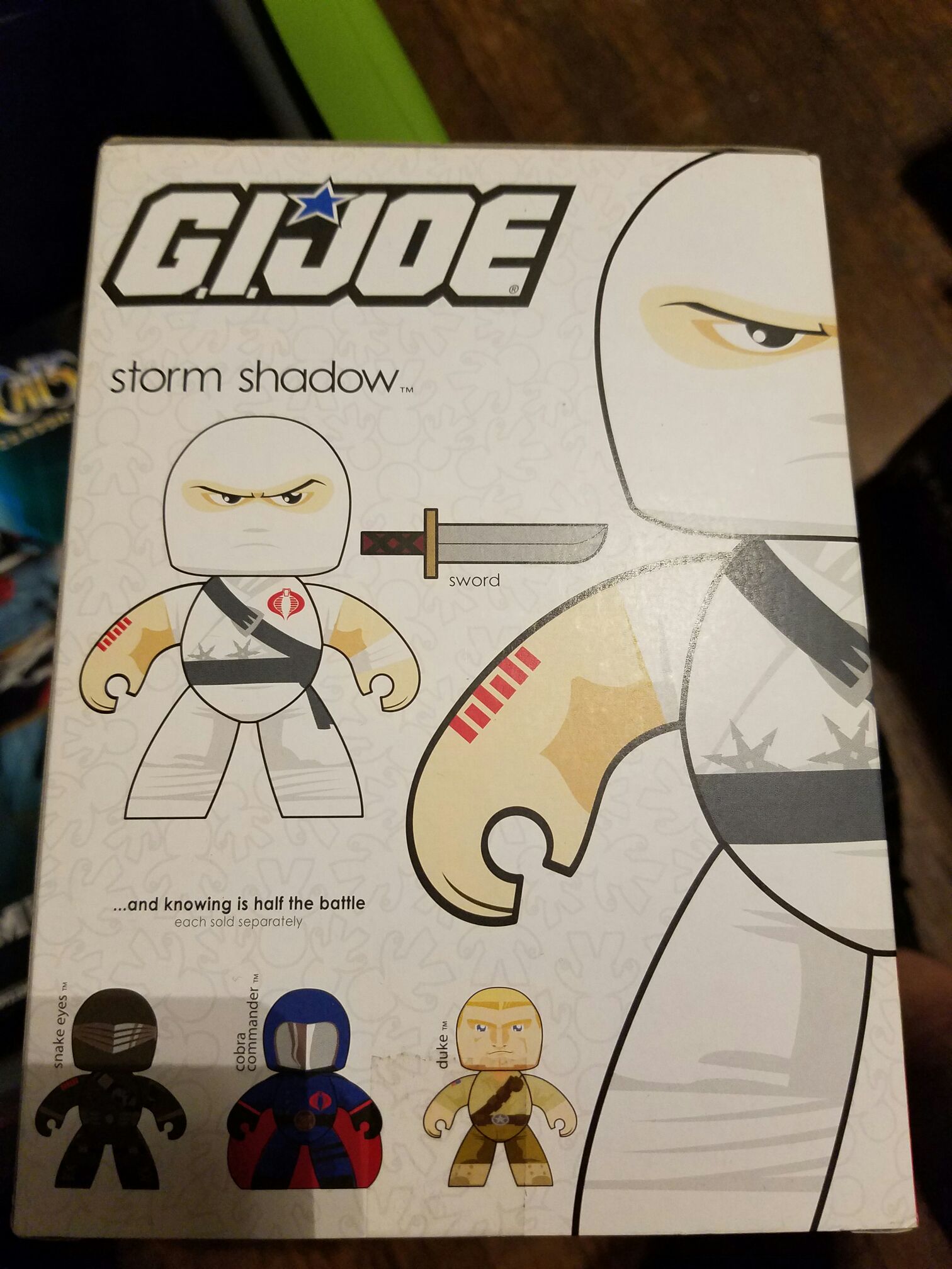 Mighty Muggs Storm Shadow  action figure collectible [Barcode 653569368557] - Main Image 2