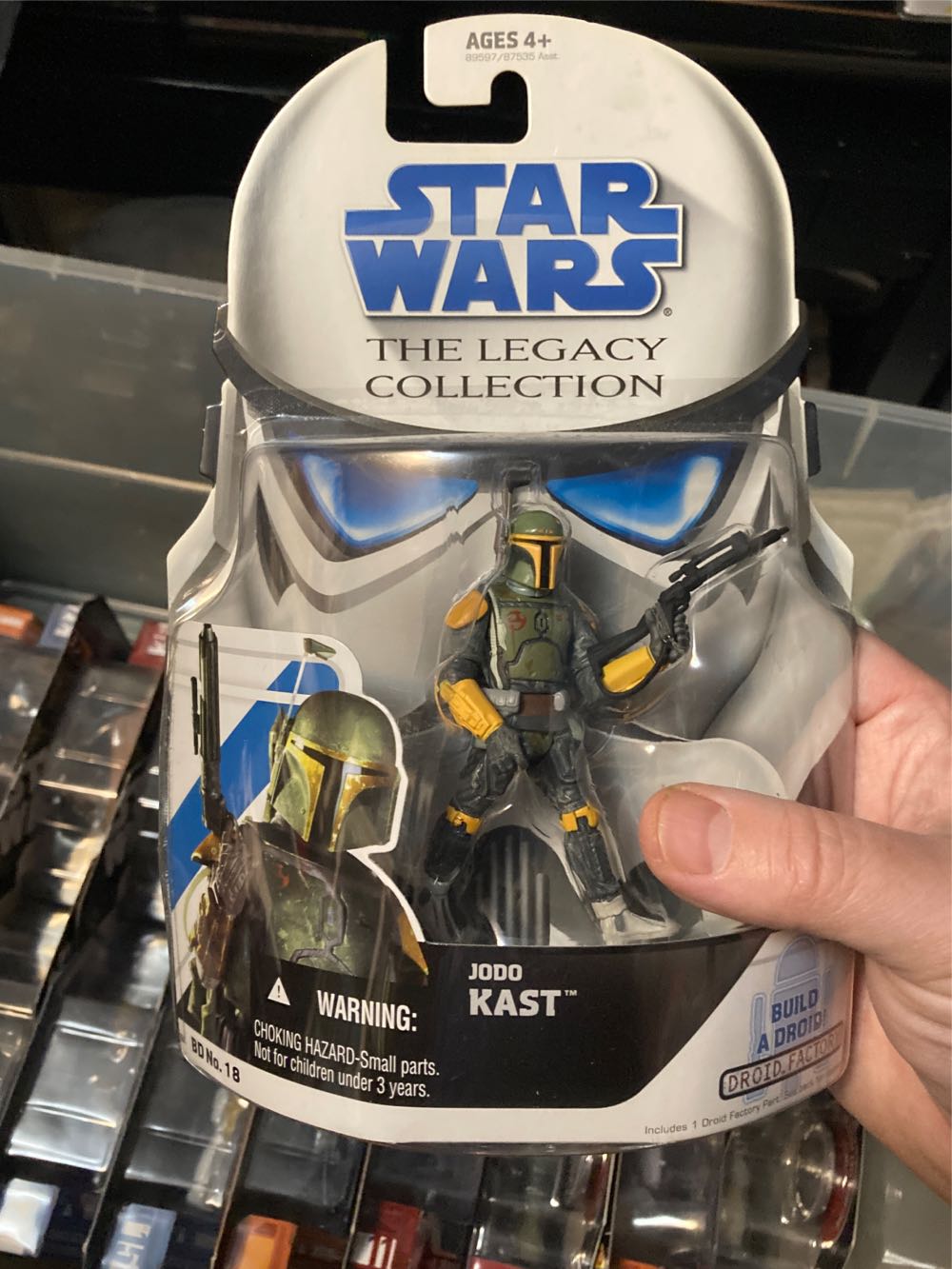 Jodo Kast - Star Wars Legacy Collection - Hasbro (Star Wars) action figure collectible [Barcode 653569372318] - Main Image 4