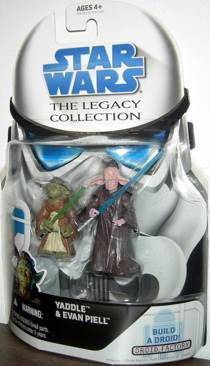 Legacy collection the Phantom Menace Yaddle & Evan Piell - Hasbro (Star Wars: Legacy: Droid Factory: 3”) action figure collectible [Barcode 653569372325] - Main Image 1