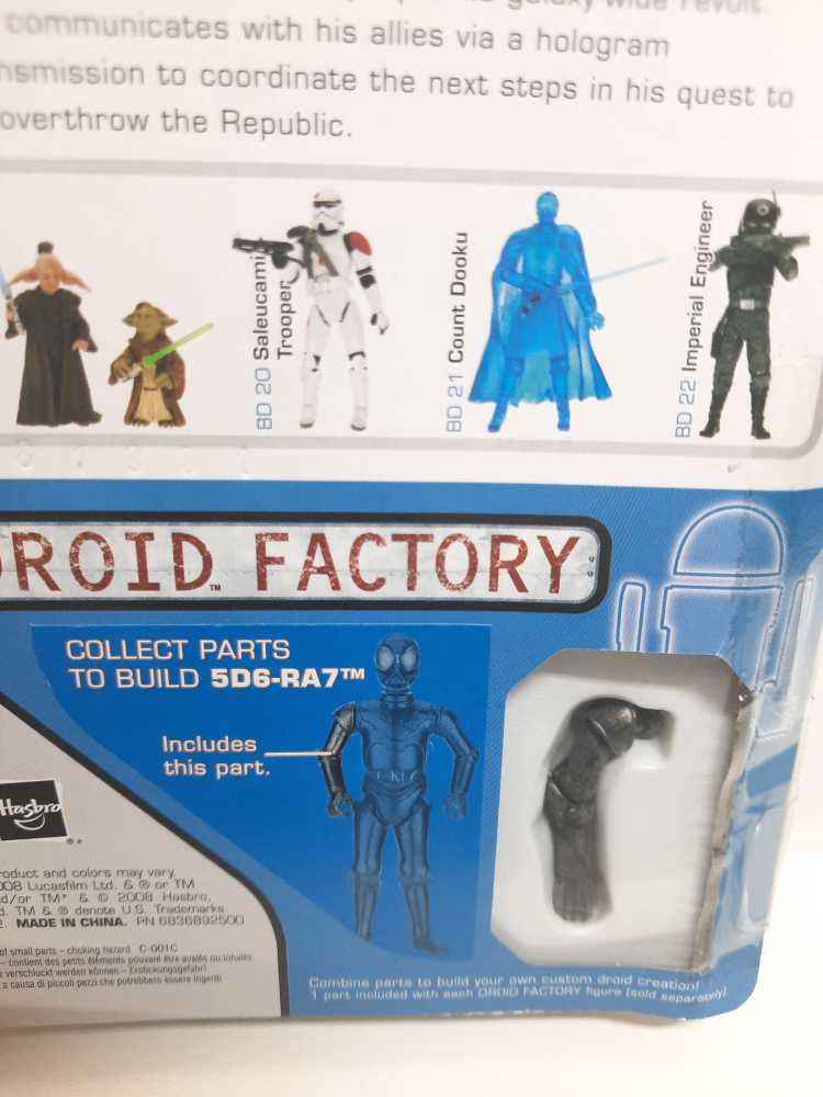 Auto Count Dooku (Hologram) Legacy Collection - Hasbro (The Legacy Collection) action figure collectible [Barcode 653569372349] - Main Image 3