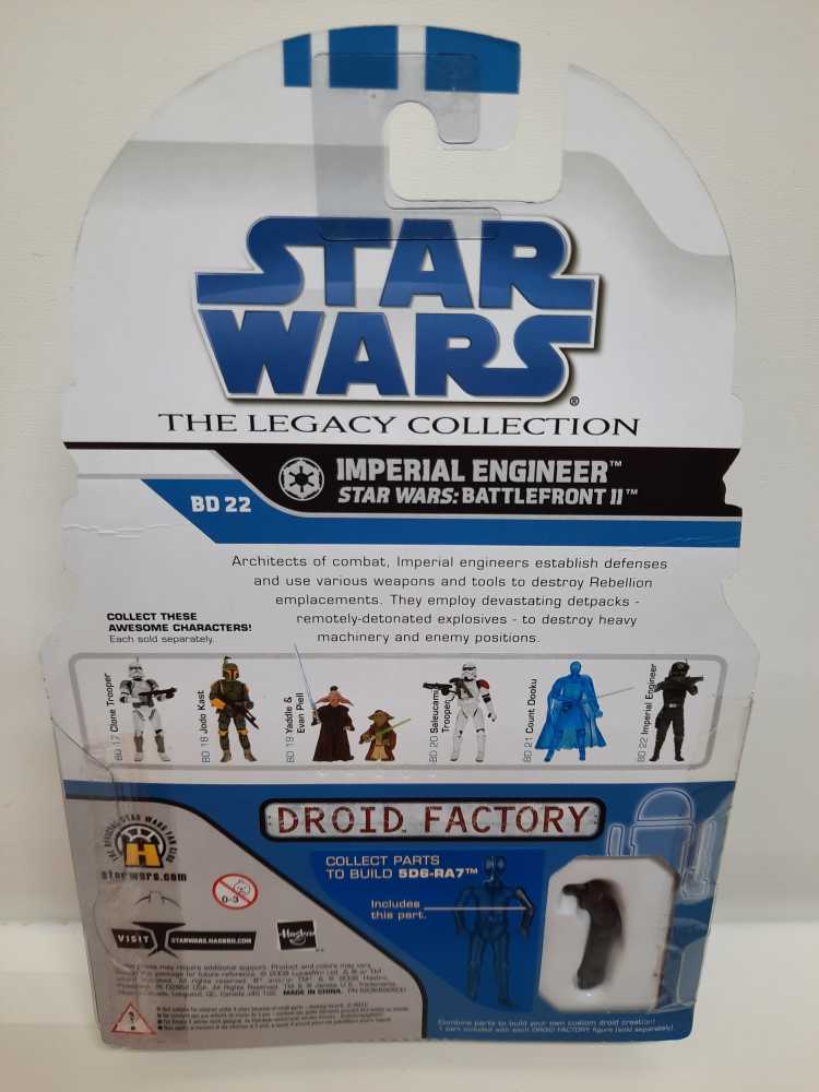 Imperial Engineer - Hasbro (Droid Factory) action figure collectible [Barcode 653569372820] - Main Image 2