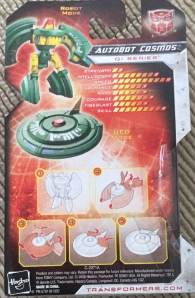 Cosmos, Autobot - Hasbro (Universe) action figure collectible [Barcode 653569373056] - Main Image 2