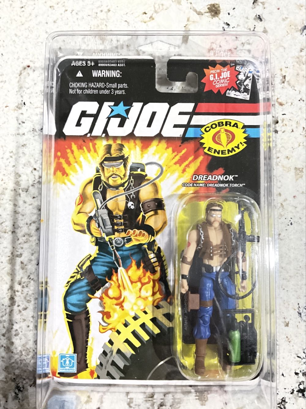 Torch - Hasbro (G.I. Joe: 25th Anniversary) action figure collectible [Barcode 653569374237] - Main Image 3