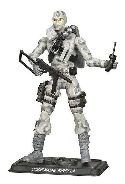 GI Joe 25th - Wave 13 - Firefly - Hasbro (G.I. Joe: 25th Anniversary) action figure collectible [Barcode 653569374244] - Main Image 2