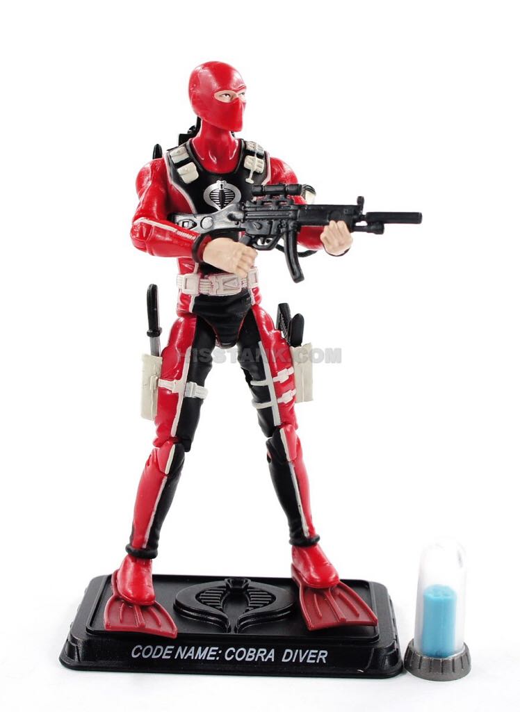 G.I. Joe 25th Anniversary: Cobra Diver - Hasbro (G.I. Joe 25th Anniversary) action figure collectible [Barcode 653569374282] - Main Image 2