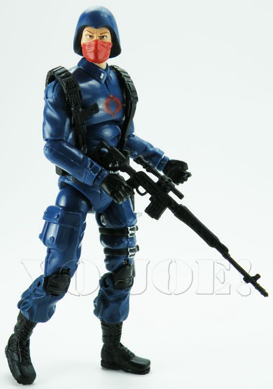 Cobra Infantry Trooper - Hasbro (G.I. Joe: 25th Anniversary) action figure collectible [Barcode 653569374299] - Main Image 2