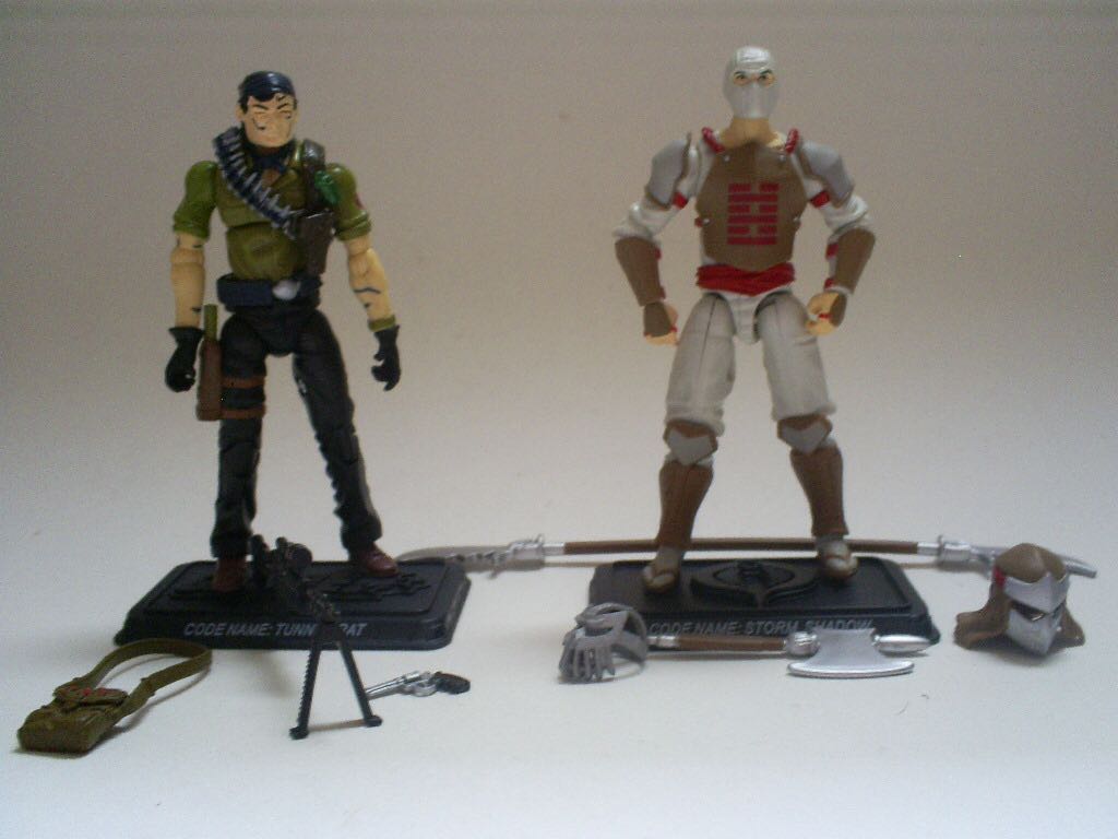 Comic Pack Tunnel Rat vs Storm Shadow #2 - Hasbro (G.I. Joe Comic Series) action figure collectible [Barcode 653569374473] - Main Image 2
