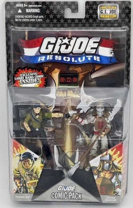 Comic Pack Tunnel Rat vs Storm Shadow #2 - Hasbro (G.I. Joe Comic Series) action figure collectible [Barcode 653569374473] - Main Image 3