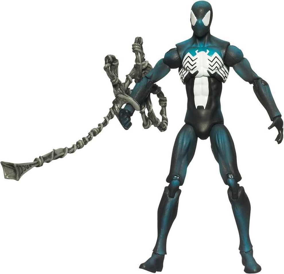 Spider-Man (Black Costume) - Hasbro (Marvel Universe) action figure collectible [Barcode 653569375302] - Main Image 3