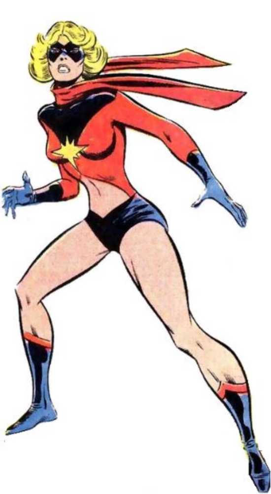 Ms. Marvel - Classic Version - Marvel Universe - Hasbro (Marvel Universe) action figure collectible [Barcode 653569375357] - Main Image 4