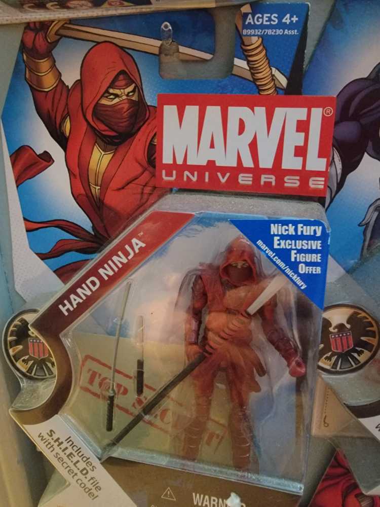 Hand Ninja 33 - Hasbro (Marvel Universe) action figure collectible [Barcode 653569375364] - Main Image 3