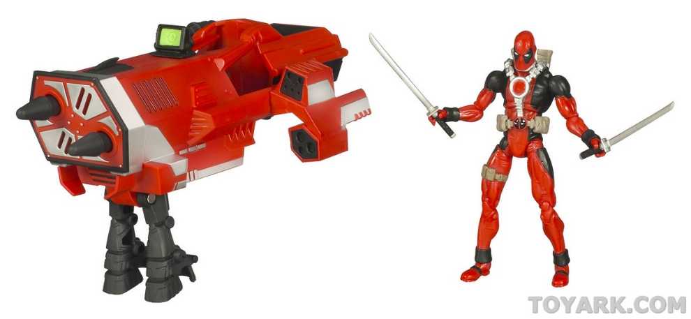 Dead Pool With Cannon  (X-Men Origins: Wolverine) action figure collectible [Barcode 653569375784] - Main Image 3
