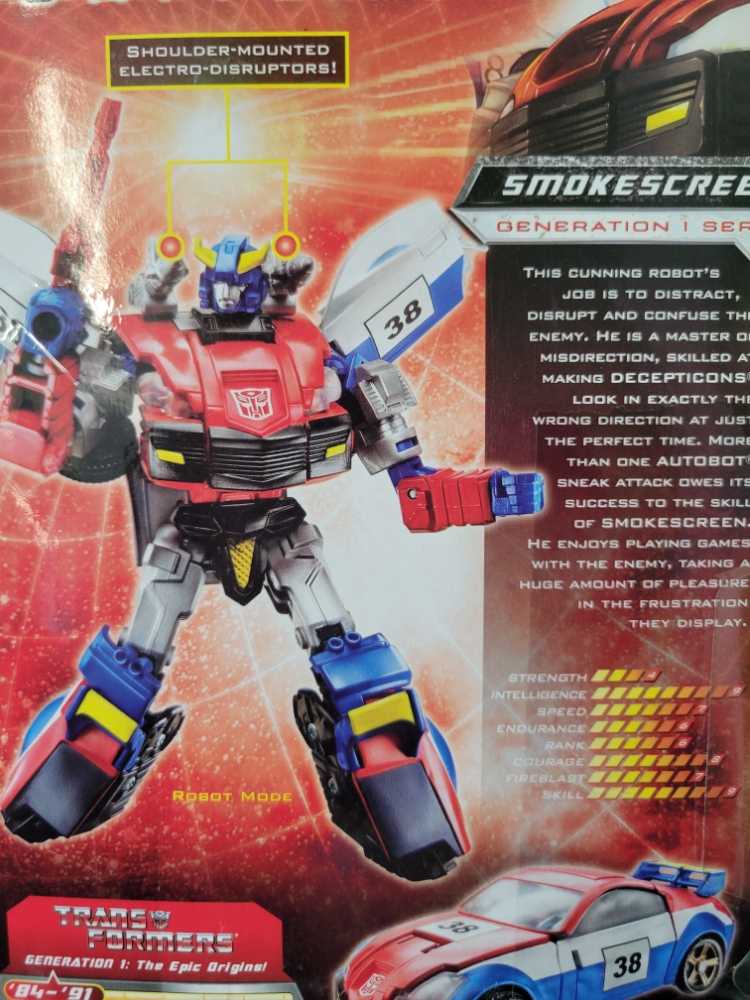 SMOKESCREEN - Hasbro (Robots In Disguise) action figure collectible [Barcode 653569376057] - Main Image 4
