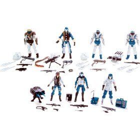 Cobra Arctic Assualt Squad - Extreme. Conditions 7-pack - Hasbro (Internet Exclusive) action figure collectible [Barcode 653569376156] - Main Image 2